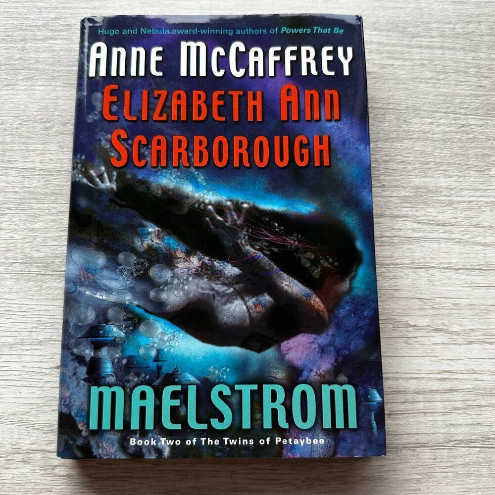 Hardcover Book‎ Maelstrom The Twins of Petaybee #2